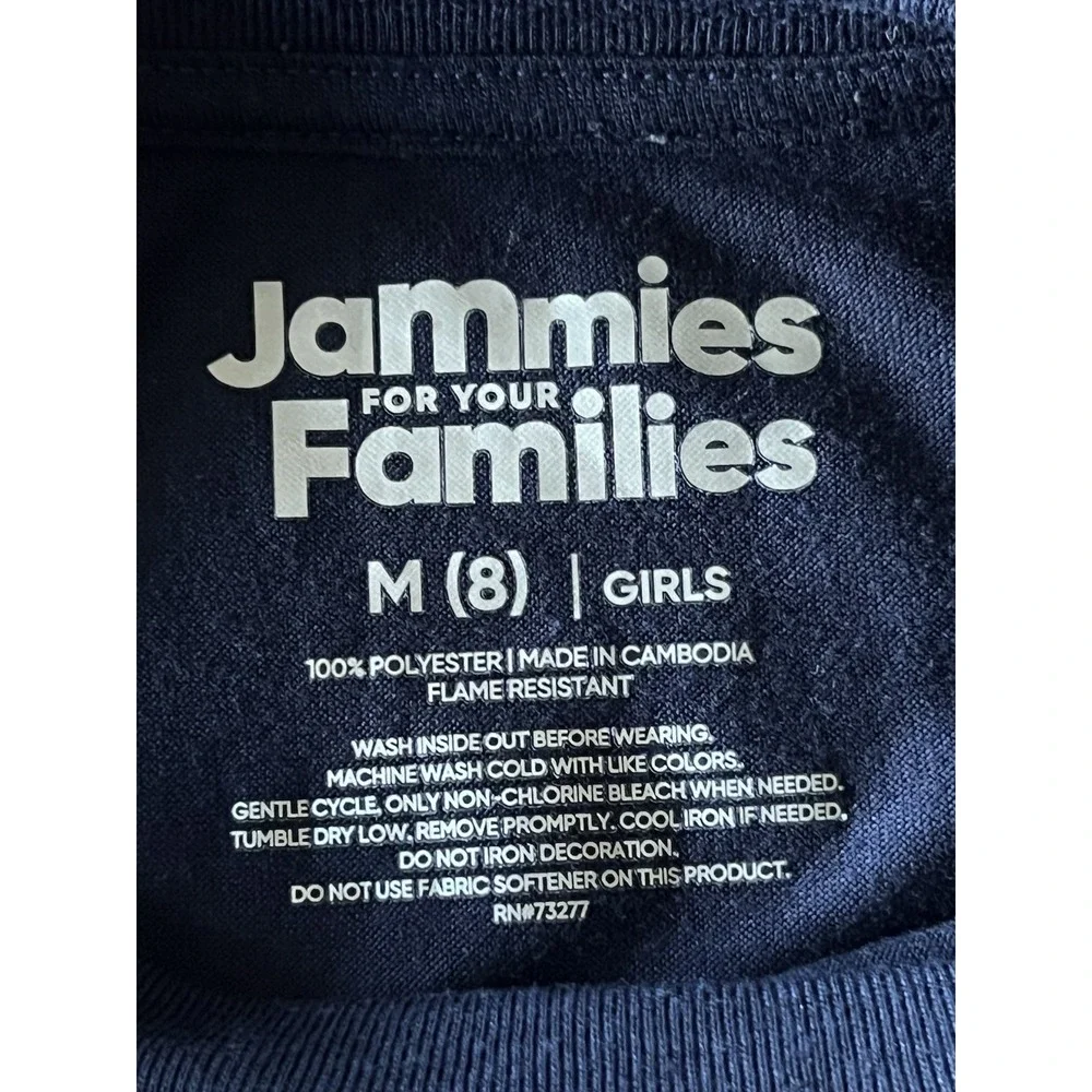Jammies For Your Families Pajamas Set Christmas‎ Holidays Youth Girls Sz M (8)